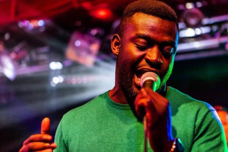 Sänger - vocal - in action - Soul - party - cover - cool